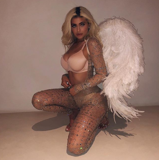 Kylie Jenner as VS angel Kylie Jenner as VS angel